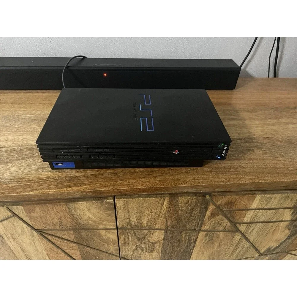 Sony PlayStation 2 PS2 Console SCPH-30001 Turns On But No Signal/Video - AS IS